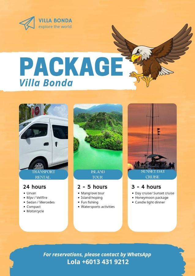 Bonda Room Stay Langkawi Pantai Cenang  Eksteriør billede